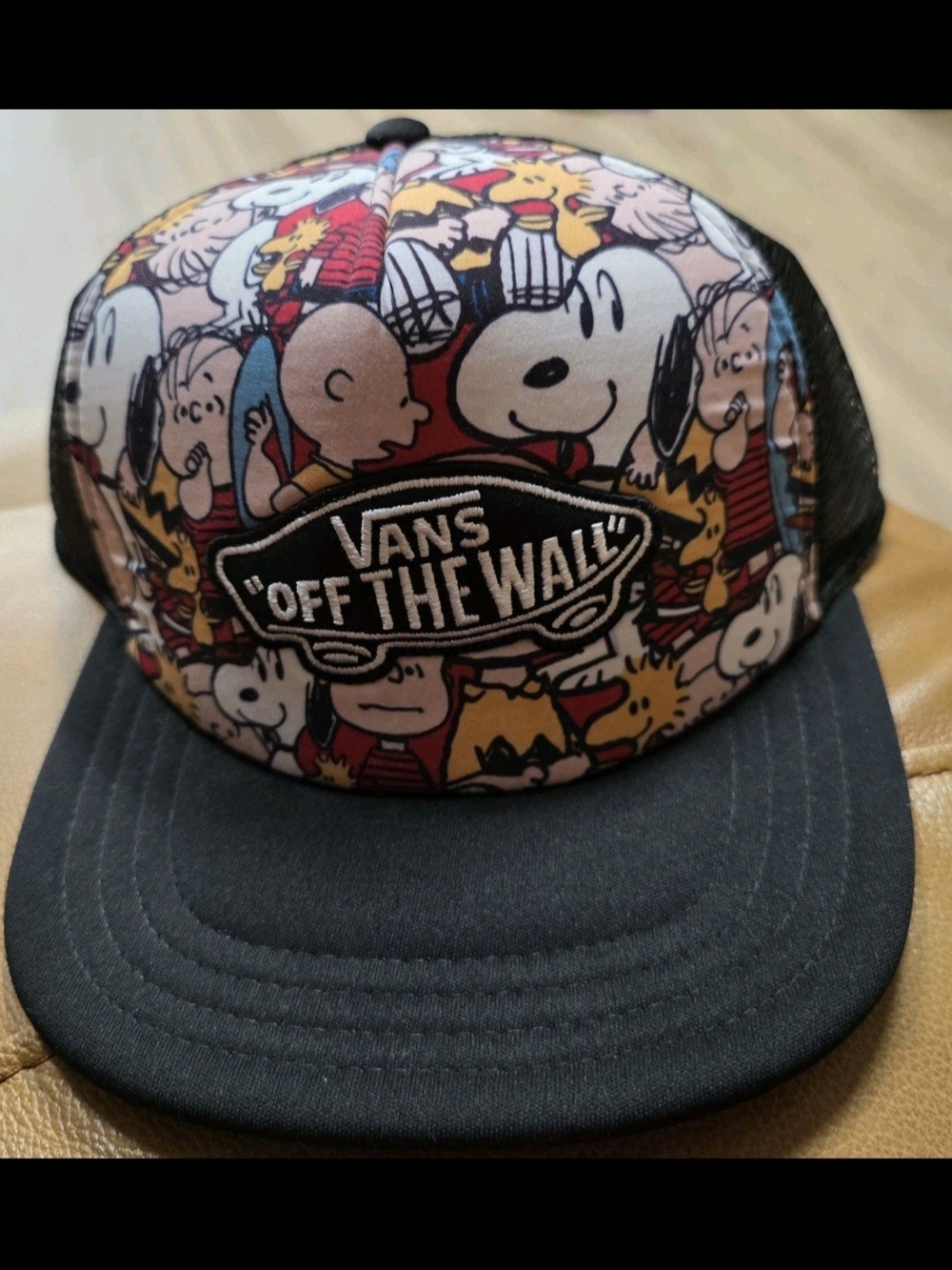 Vans Kids Multicolor Peanuts Cartoon Trucker Hat